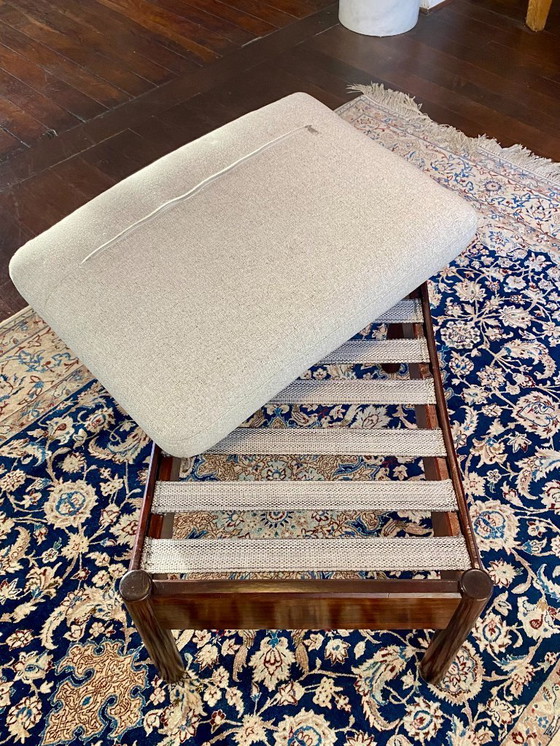 Image 1 of Fauteuil & Ottoman Hans Olsen – Vatne Møbler (Danemark, 1960s) Palissandre