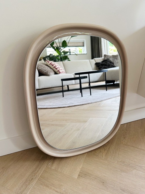 Miroir en céramique vintage Sphinx Holland