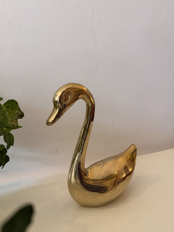 Image 1 of Cigno di ottone