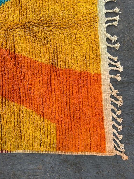 Kleurrijk Handgemaakt Berber Vloerkleed 150/250cm – Vloerkleden en tapijten, Wool (photo 3 of 10)