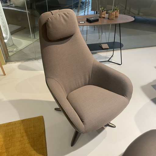 Pode Spot Zweisessel mit Fußhocker und Kissen