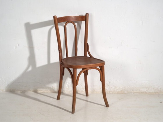 Antique set of 6 bentwood Thonet chairs – Central Europe, circa 1900 – Dining chairs, Metal (photo 38 of 40)
