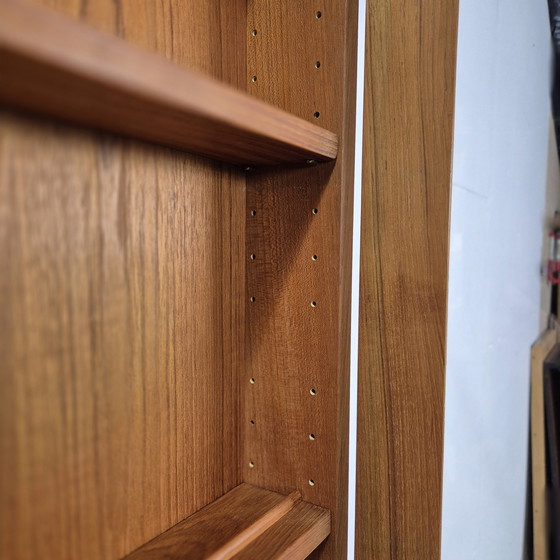 Image 1 of Dyrlund vintage 1960s wall unit display cabinet Danish