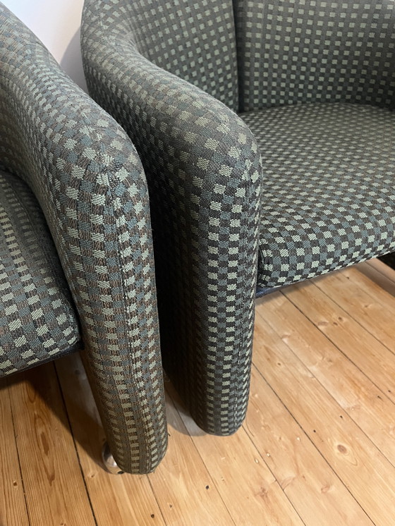 Image 1 of 2x Poltrona PS142 di Eugenio Gerli per Tecno