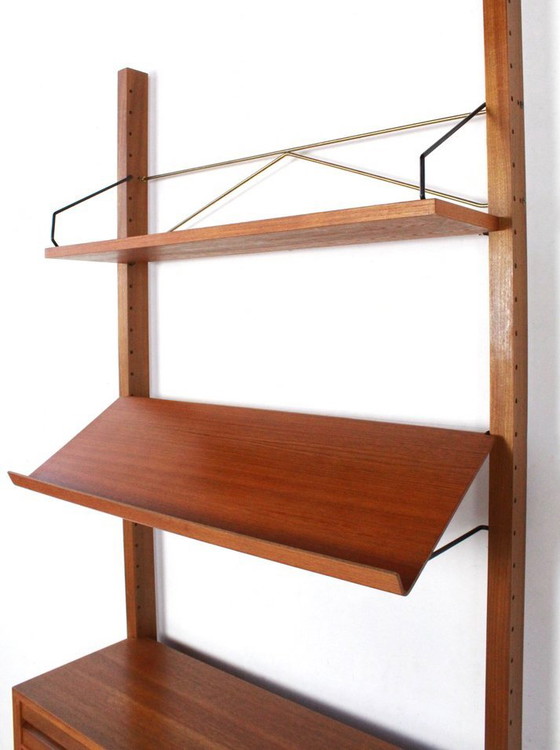 Image 1 of Freestanding Wall System Royal System By Poul Cadovius For Cado, Denmark 60'S