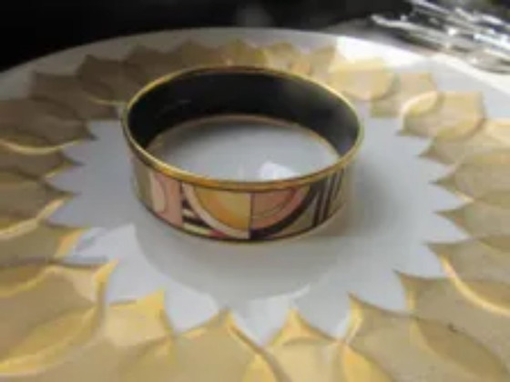 Modernist Michaela Frey Gold Plated Bracelet/Bangle, Modern Art Collection 80's – Decorative Objects, Metal (photo 3 of 8)