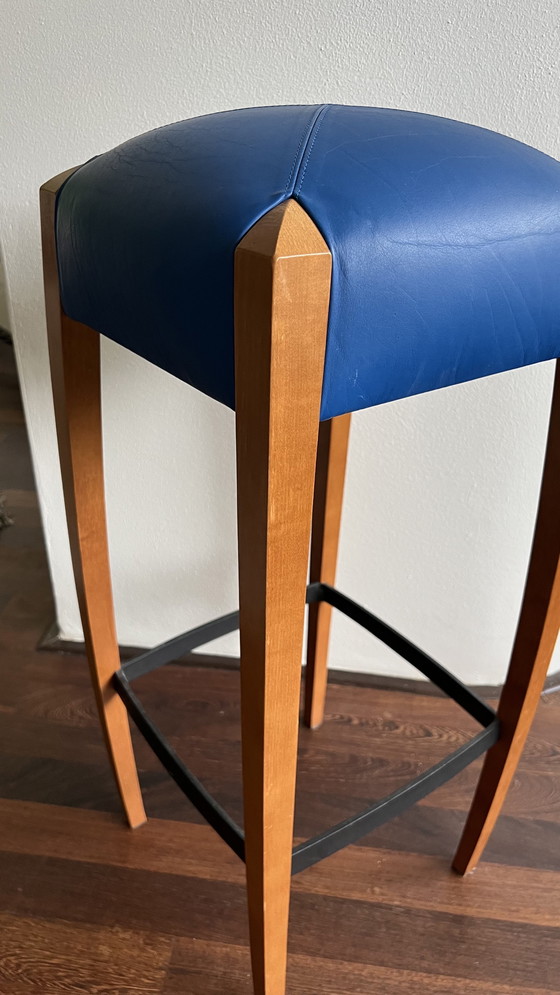 Image 1 of Montis Octopus Barkruk blauw 80 cm