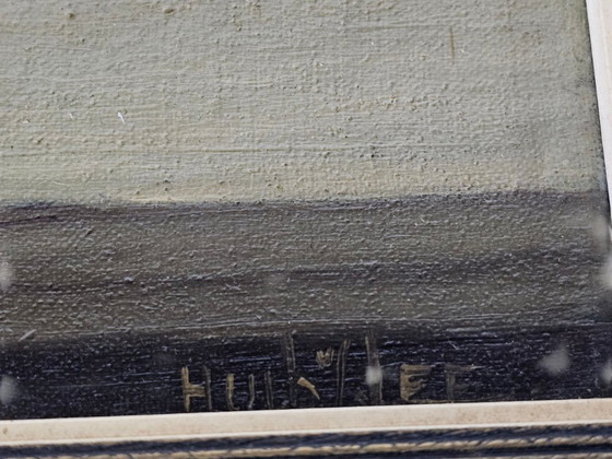 Image 1 of Stillleben – Realismus – Öl auf Leinwand – signiert – 3. Viertel des 20. Jahrhunderts