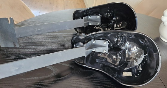 Image 1 of 2 motorcycle/scooter helmet holders unused