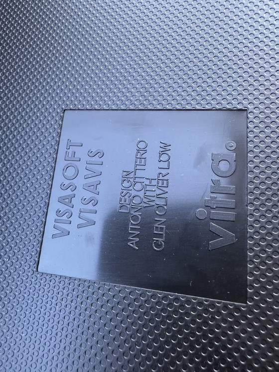 Image 1 of 4x Vitra Visasoft design dining chairs