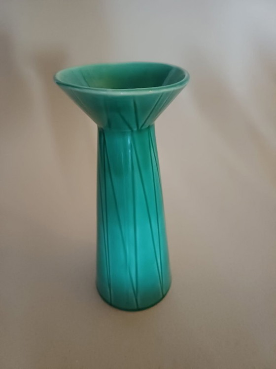 Vaso/Brocca "California" con manico di Carl-Harry Stålhane per Rörstrand, anni '50, ceramica scandinava (photo 3 of 5)