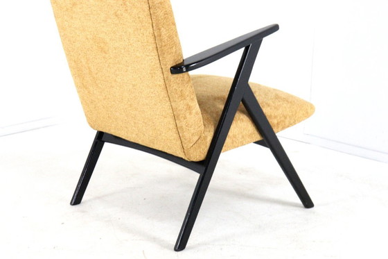 Image 1 of Fauteuil 'De Lier' Vintage Nieuw Gestoffeerd