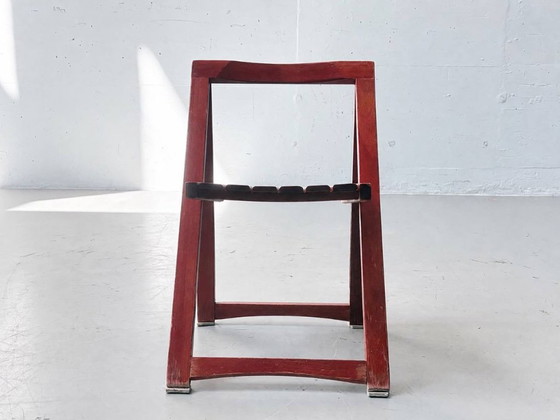 Chaise pliante vintage pour enfant Trieste, conçue par Aldo Jacober pour Alberto Bazzani, années 1960 (photo 4 of 8)