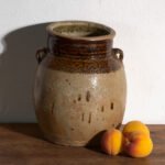 Antike chinesische glasierte Steingutvase – China, ca. 1900 – Vasen, Ceramic, Rustic (photo 6 of 39)