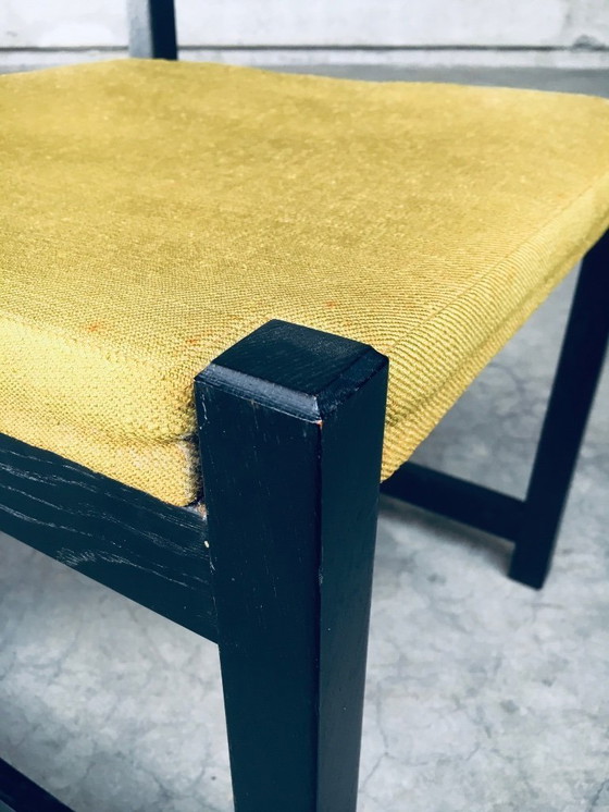 Image 1 of Midcentury Modern Design Eetkamerstoelset van J. Batenburg voor MI, België 1969