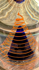 Metalurch glass sculpture/ Glass art