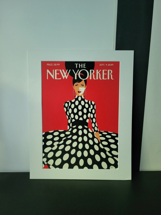 Image 1 of Bellissima stampa incorniciata di Malika Favre pubblicata sul New Yorker.