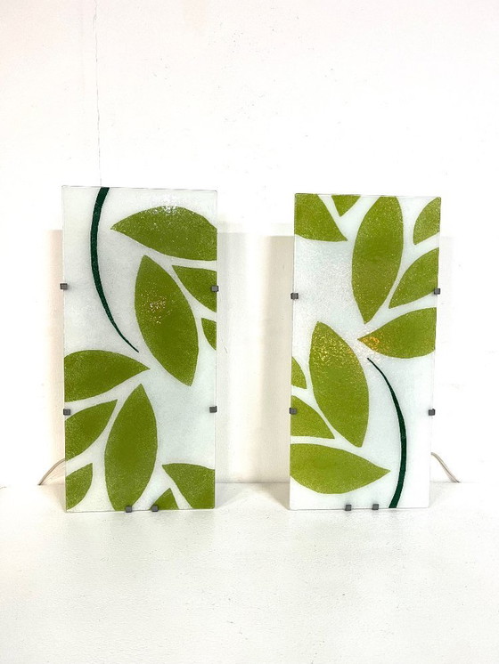 Image 1 of Juego de 2 furgonetas IKEA Gyllen diseño Julia Treutiger Wandlampen