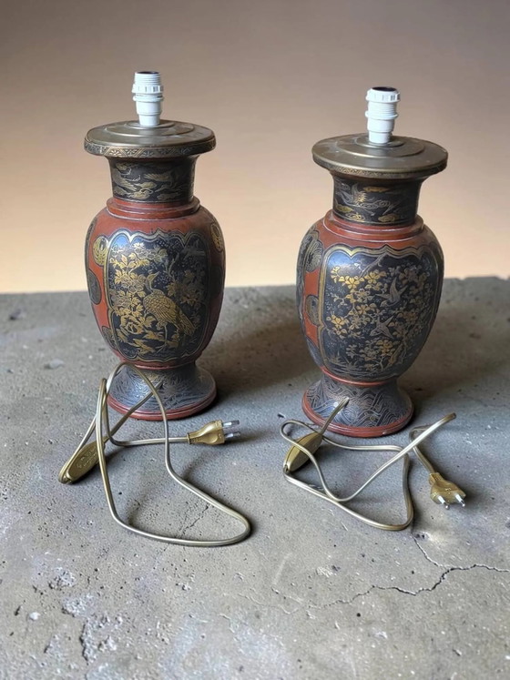 Lampes japonaises Meiji du 19e siècle – Metal, Copper (photo 15 of 15)