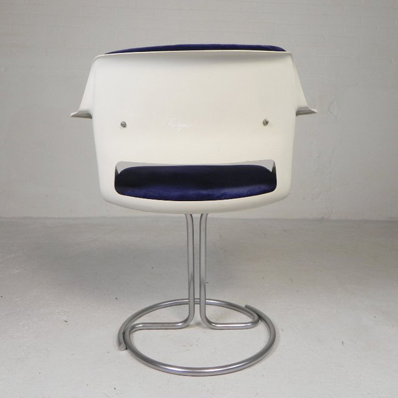Image 1 of Gispen chair with fiberglass shell, 1960s