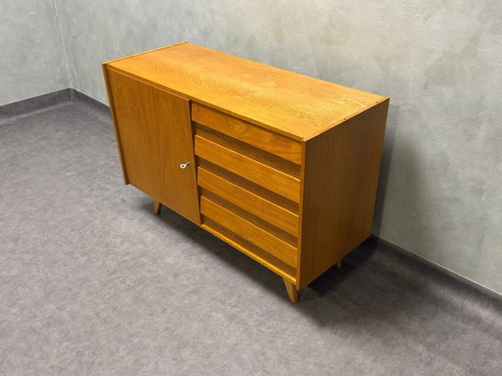 Image 1 of Buffet U-458, Tchécoslovaquie, années 1960 - Très bon état d'origine