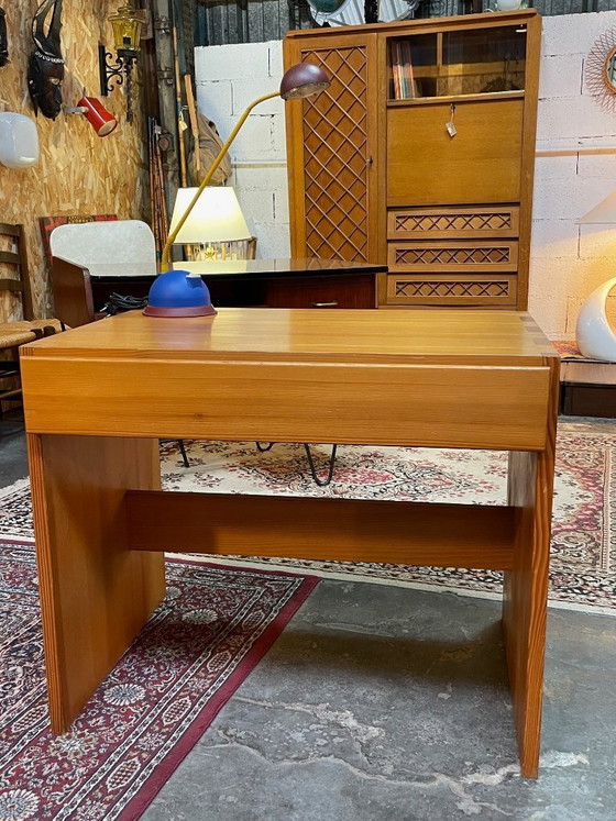 Image 1 of Bureau vintage par Roland Haesler pour Regain années 1980
