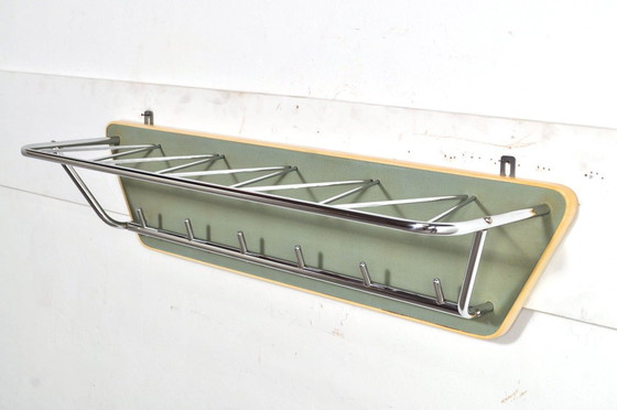 Image 1 of Vintage chrome coat rack from the 1960s