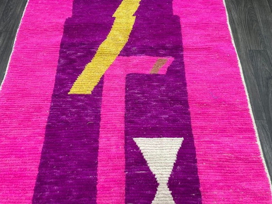 Tapis en laine pure fait main traditionnelle taille 2/3 m – Wool (photo 9 of 9)