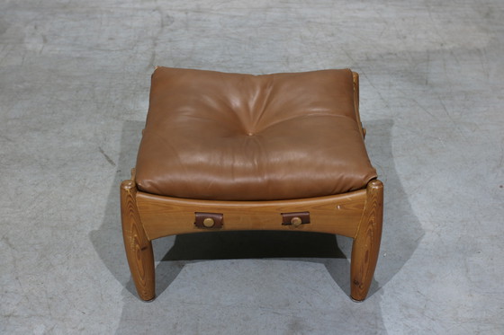 Image 1 of Sheriff Loungestoel met Ottoman van Sergio Rodrigues voor ISA