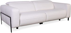 Sofá eléctrico Olta Morandi de 3 plazas.