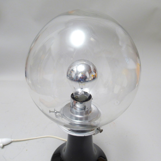 Image 1 of Space Age Lampe Fällander Glas 60er Jahre