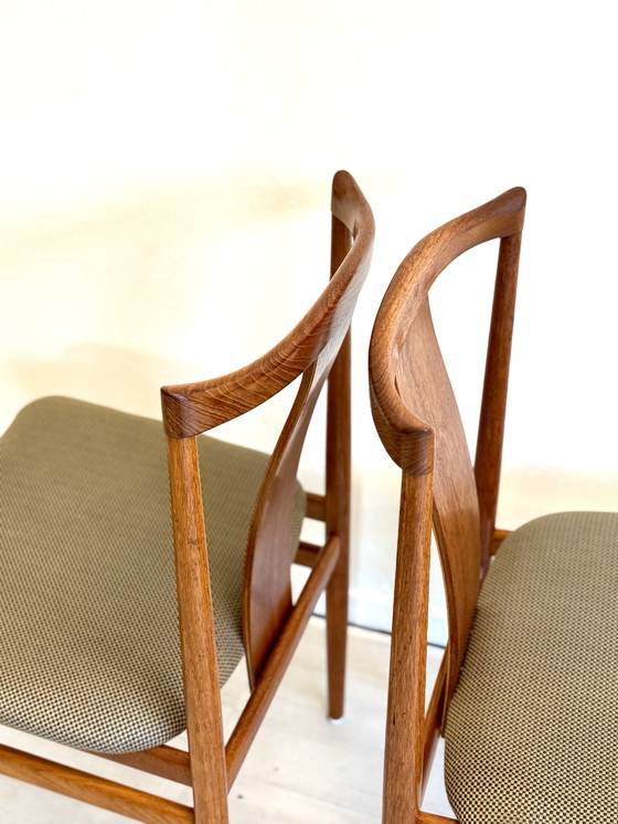 Image 1 of 6 Danish vintage dining chairs – Henning Sørensen for Danex (1960s)