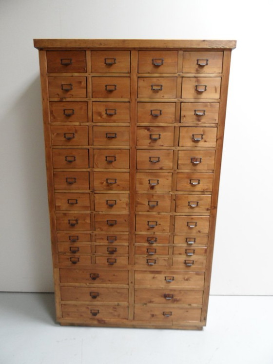 Vintage winkelkast met lades – Ladekasten, Wood (photo 5 of 8)