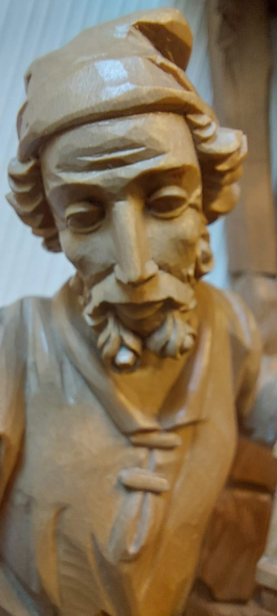 Image 1 of Crèche vintage d'Oberammergau