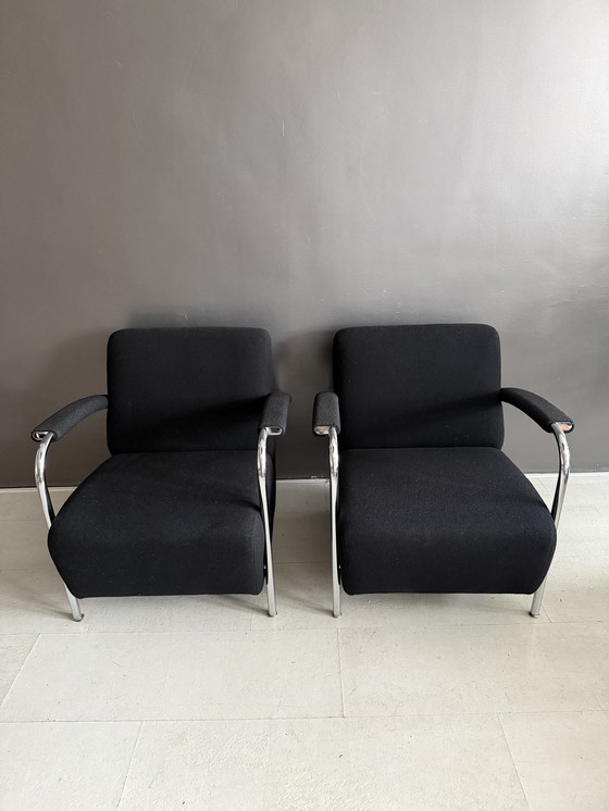 Image 1 of 2x Scylla armchairs from Leolux
