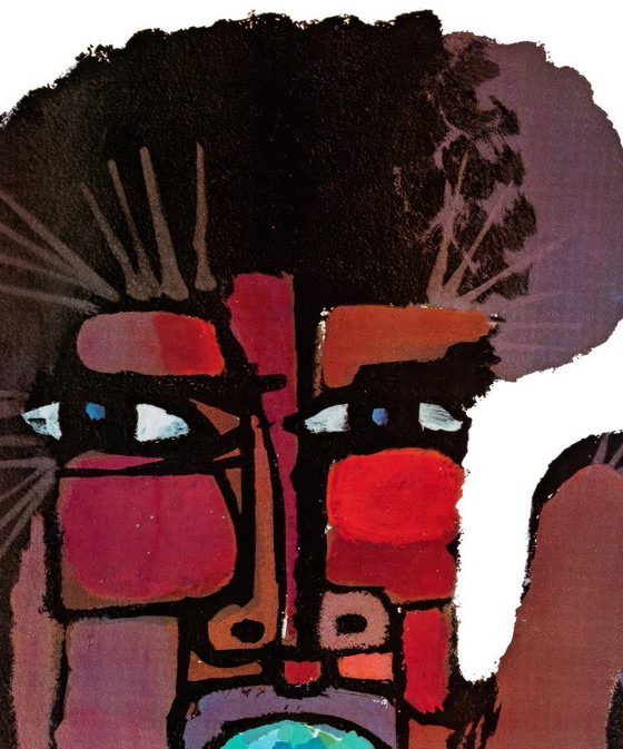 Image 1 of „Der Kampf“ Muhammad Ali – Joe Frazier, Boxweltmeisterschaft 1971 – 70 x 100 cm