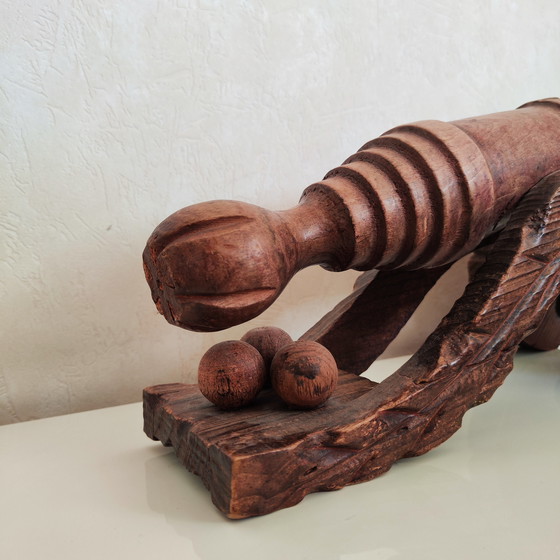 Image 1 of cannone di legno