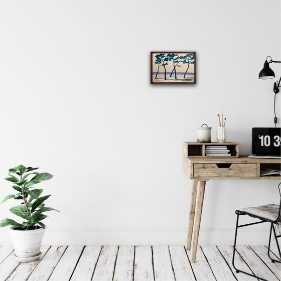 Image 1 of Encre sur papier blanc 250g.  Format 21x30cm