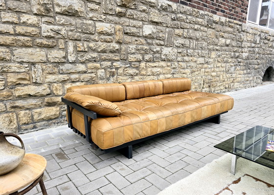 Image 1 of DE SEDE DS 80 DAYBED SOFA EN CUIR 60S 70S VINTAGE LOFT STUDIOSOFA