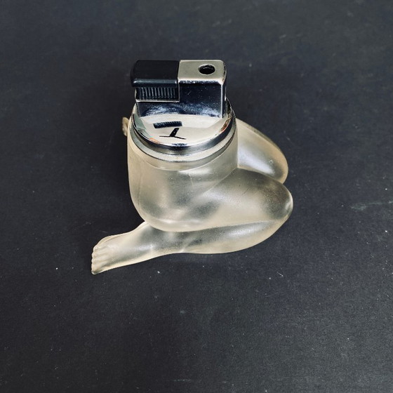 Image 1 of Vintage sculpture lighter – plastic figure (70s/80s)