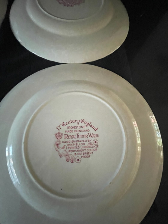 Platos llanos Royal Tudor Ware – Loza, Cerámica (photo 8 of 15)