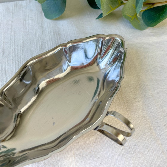 Vintage 70s Stainless Steel Gravy Boat – Crockery, Retro (photo 4 of 8)