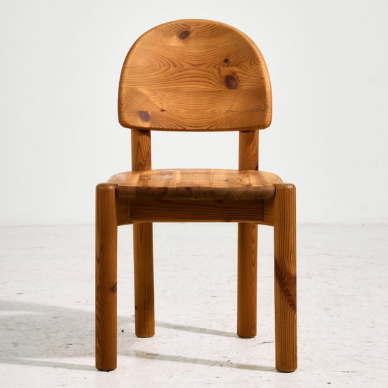 Image 1 of MK11071 Set da pranzo in pino di Rainer Daumiller per Hirtshals Savvaerk, set di 7 persone