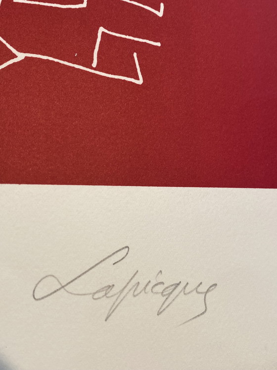 Image 1 of Charles Lapique - De geboorte van de zonde Litho