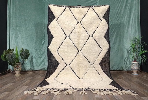 Tapis Berbère Traditionnelle Tissé Main Traditionnelle 1,5/2,5 m