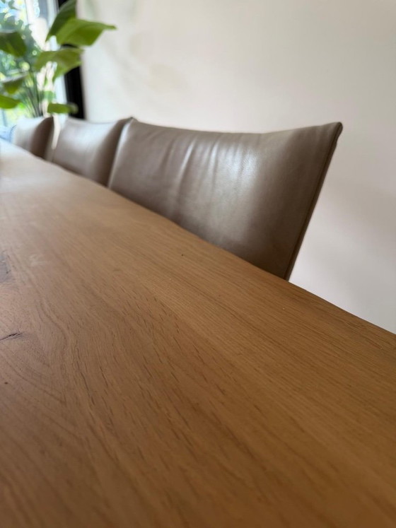 Tavolo da pranzo Piet Klerkx 240x100 | rovere | base nera – Tavoli da pranzo, Legno (photo 3 of 5)