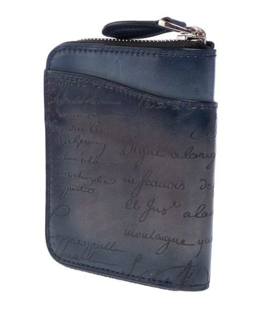 Image 1 of Accessoire NON SIGNE / UNSIGNED en Cuir Bleu - 103435
