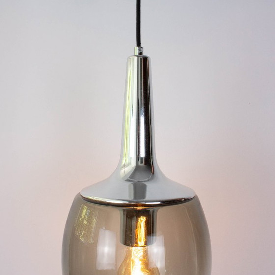Suspension vintage Peill & Putzler en forme de goutte, Allemagne, années 1960 – Metal, Glass (photo 15 of 15)