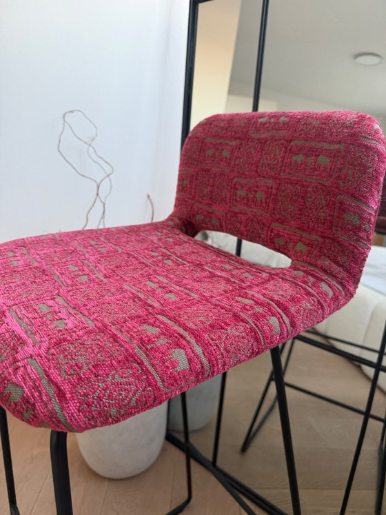 Designer Stoel Mobitec – Barkrukken, Textile (photo 3 of 5)