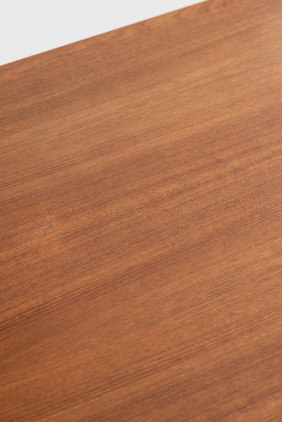 Image 1 of Seltener Hans Wegner 'Sawbuck' Tisch, DK 1960er